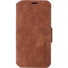 Cover till xiaomi 11t pro Commander Curve Book Case Deluxe för Xiaomi 11T/11T Pro Brown