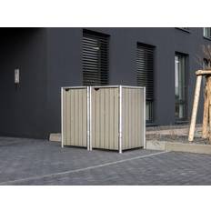 Hide Hide Mülltonnenverkleidung 2 Mülltonnen 240l (Gebäudefläche )