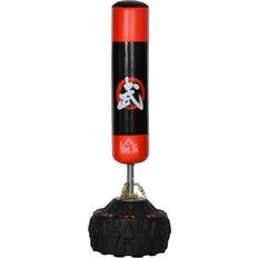 Homcom Standboxsack mit Reifenstandfuß schwarz, rot