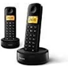 Philips D1602B/01 Dual Trådløs Fastnettelefon 2 pcs