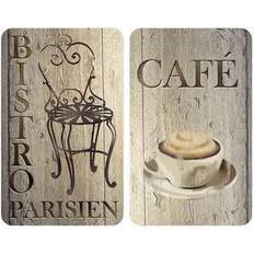 Wenko Bistro Lot De 2 Couvre Plaque 30 x 52 cm