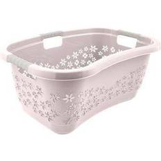 Keeeper Ergonomic Laundry Basket 50 Litre Grey