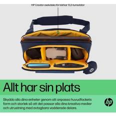 HP Bolsos HP Creator Laptop-Umhängetasche bis zu 13,3 Zoll Geräte abschließbare Reißverschlüsse RFID-Fach gepolstertes Laptop-Fach 10 L wasserabweisend dunkelblau