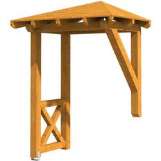 Dächer SKAN HOLZ HOLZ Vordach Wesel Typ