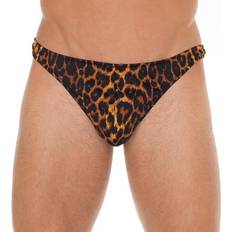 Rimba Lingerie & Costumes Rimba Herren String breit Leopard