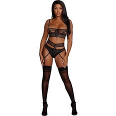 Dessous Sexleksaker Dreamgirl Dessous-Set_12160 Dessous-Set Black M