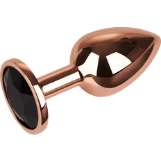 Marc Dorcel Diamond Jewelled Rose Gold Metal Butt Plug Small