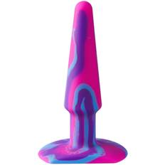 Multifarvet Butt plugs Sexlegetøj Doc Johnson A-Play Groovy Berry Butt Plug 12,8 cm Flere farver