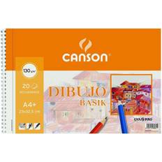 Bloques de Dibujo y Bocetos Canson Ritblock Basik Mikroperforerad Med infälld 130 g 20 Blad 10 antal (23 x 32,5 cm)