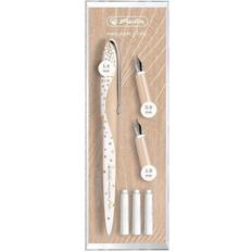 Multifärgade Reservoarpennor Herlitz Nicewriter Set my.pen stil Pure Glam i Folienbox