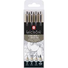 Sakura Pigma Micron cool grey 4-pack