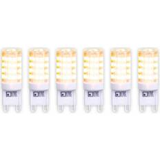 Näve LED bispina G9 3,5W bianco caldo 350 Lumen set 6x
