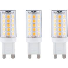 3 pin led Paulmann kaksikantainen LED-lamppu G9 2,2W, 3 kpl kirkas