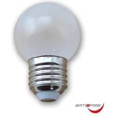 E27 Halogenlampen Kugellampe G45 opal 2100K ultra-warmweiss E27 45lm 1W Frost