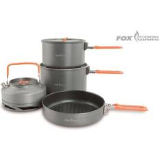 Juegos de utensilios de cocina Fox Cookware 4 Pièces Large - Gris Juego de utensilios de cocina con tapa