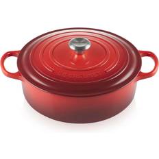Le Creuset Gourmet-Bräter Signature med låg