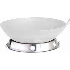 Wok-Pfannen Allgrill Edelstahl Wok Ring
