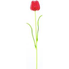 Europalms Crystal tulip,artificial flower, red 61cm Kunstig plante