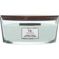 Woodwick Sagewood & Seagrass 9.2cm x 19.1cm x 12.1cm Scented Candle 453.6g
