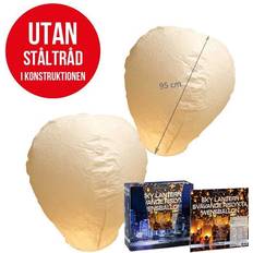 Blåa Lyktor Vulcan Svävande 2-Pack Lykta 2st
