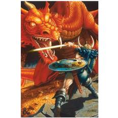 Rouge Affiches Pyramid Dungeons & Dragons Classic Red Dragon Battle Maxi Poster - Rouge Affiche