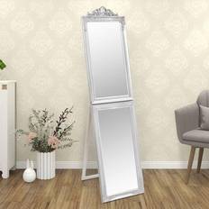 vidaXL Free-Standing 45x180 cm Silver Wall Mirror