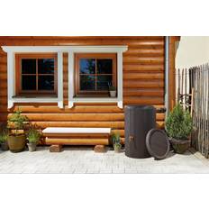 4Rain Garantia Madera Water Butt 220L - Brown