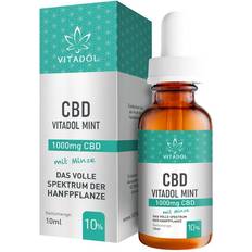 Huiles de CBD Cbd 10% Bio Hanfextrakt Ã¶l Vitadol mint