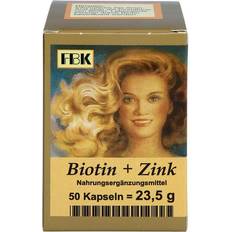 Zink plus BIOTIN PLUS Zink Haarkapseln 50 St.