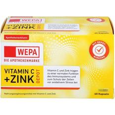 Vitamin zink WEPA Vitamin C+Zink Kapseln 60 Stk.