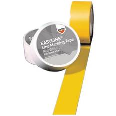 Rubans Ruban De Marquage Au Sol EasyTape PVC Jaune L 33 m x 50 mm