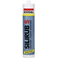 Soudal Silicone Silirub S 9533 Couleur Noir 310 ml 1pcs