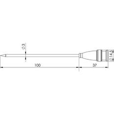 Greisinger Thermomètres Greisinger GF 2T 70 À 250 °C PT1000