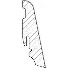 Fodpanel gulve Haro Fodpanel Til Trægulv 19 x 58 mm