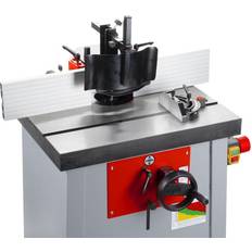 Säulenbohrmaschinen Holzmann Fräsmaschine FS160SOLID_400V verwindungsfreiem Graugusstisch