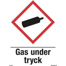 Gas larm Gas under Tryck A4