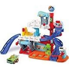 Plastlegetøj Parkeringshuse & Garager Vtech Tut Tut Parkeringsgarage inkl Baby Speedster Legetøjsbil 12+måneder