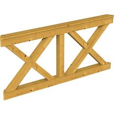 Boden Skanholz SKANHOLZ Brüstung, BxH: 180 x 84 cm, eiche hell, Holz