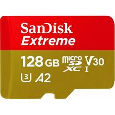 Sandisk 128gb extreme microsdxc card SanDisk Extreme 128 GB microSDXC Memory Card