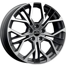 GMP Matisse Matt Anthracite Diamond 7.5x18 5/112 ET50 B57.1