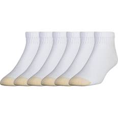 Goldtoe Men's 656p Cotton Quarter Athletic Socks - Black