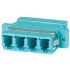Value Fibre Optic Adapter LC quadruple, OM3 PB