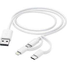 Kabler Hama USB A Micro-USB B 1 m
