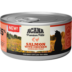 Acana Vådfoder Kæledyr Acana Acana Cat Adult Premium Paté Salmon & Chicken 8x85