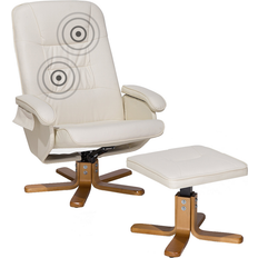 Geheugenkaarten & USB-sticks Beliani RELAXPRO TV-fauteuil-Beige-Kunstleer