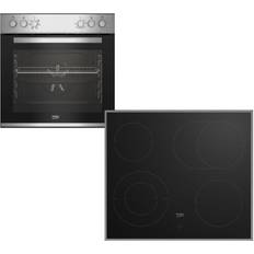 Beko Gaskomfurer Beko BBUE12020X Keramisk 4 Zone S Sølv