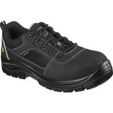 Skechers Snørestøvler Skechers Sikkerhedssko Med Tåværn - Sort