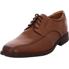 Mens formal shoes Clarks (UK 8.5, Dark Tan (Brown) Mens Formal Shoes Tilden Walk Fit