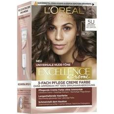 Excellence creme L'Oréal Paris Excellence Crème Nudes 5U Hellbraun Haarfarbe