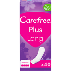 Carefree Long Sanitary Pads Unscented 40 Pcs